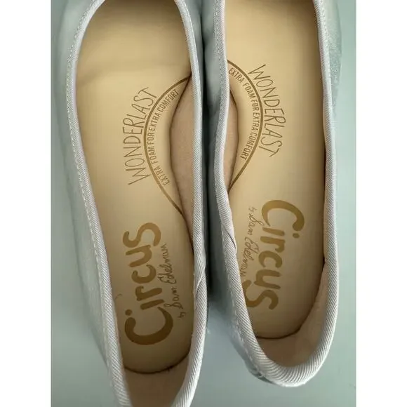 New Circus by Sam Edelman Silver Flats Size 7.5 - Picture 10 of 10